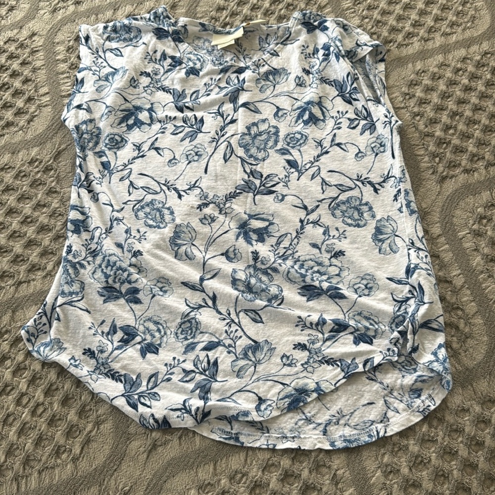 Cynthia Rowley Linen T-Shirt